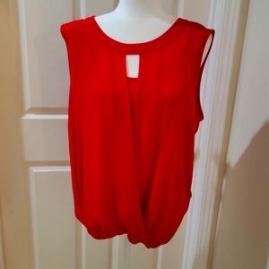 41 Hawthorn Sleeveless Surplus Blouse - XL